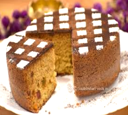 Tutti Fruity Cake Without Oven